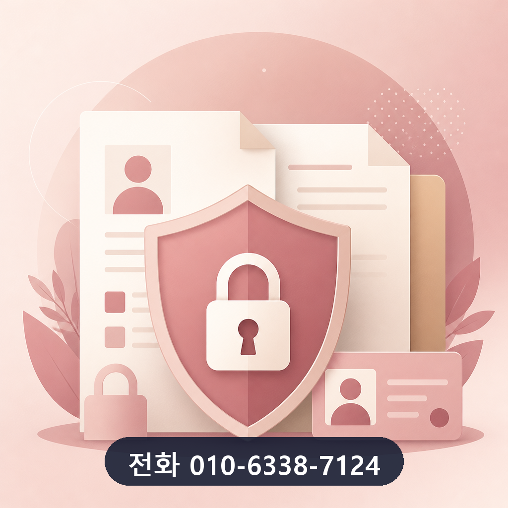 카드깡 안전업체 개인정보 보호 이미지